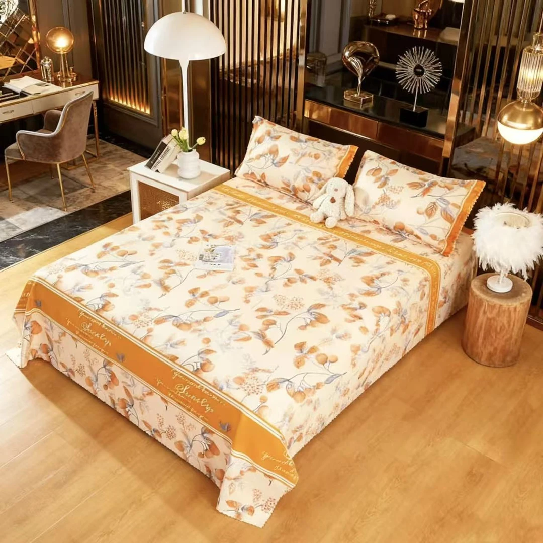 【15天试睡】秋冬欧式轻奢柔软透气大尺寸床单200x230cm