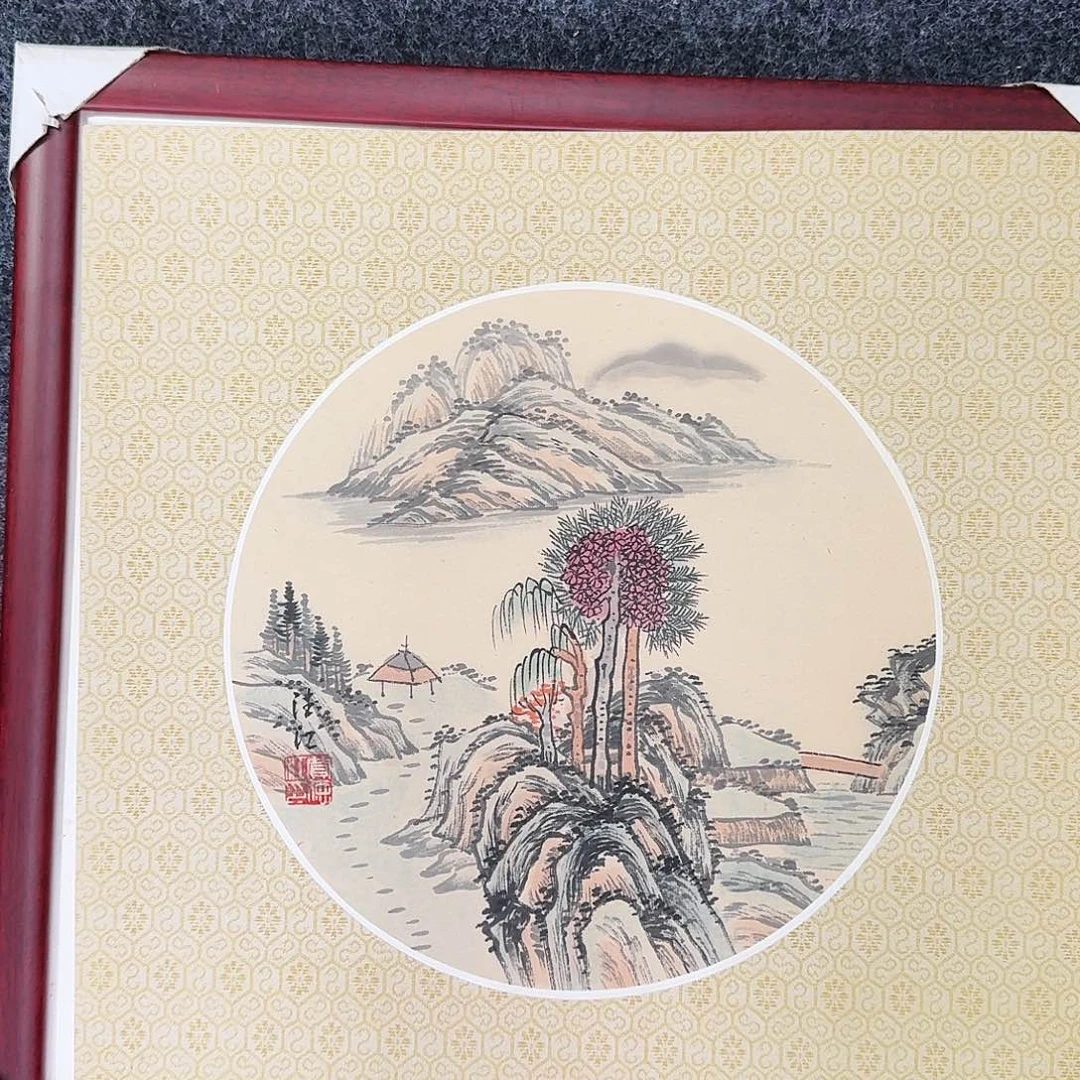 纯手绘国画作品作品
