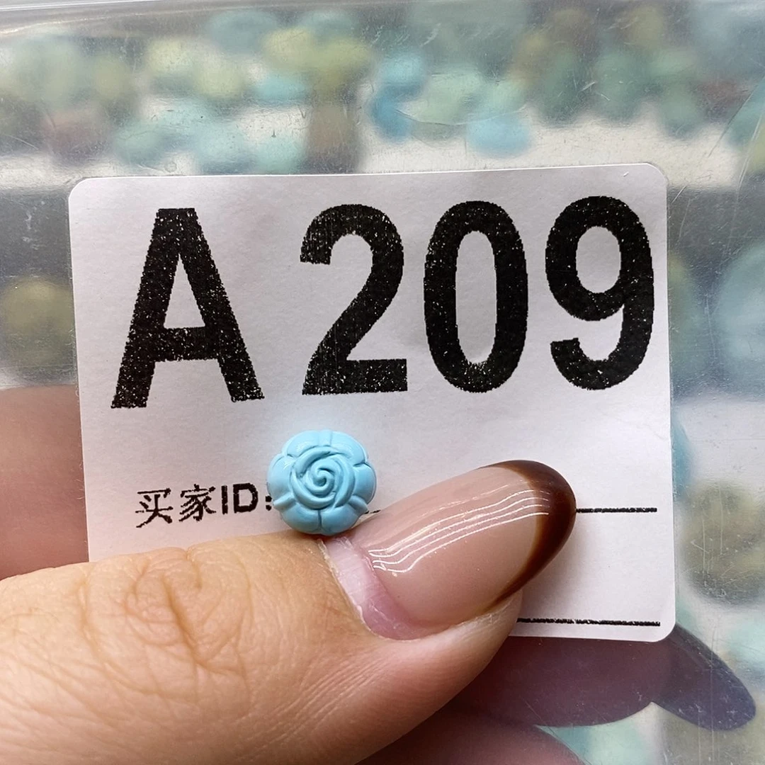 绿松石未镶嵌绿松石配饰定制