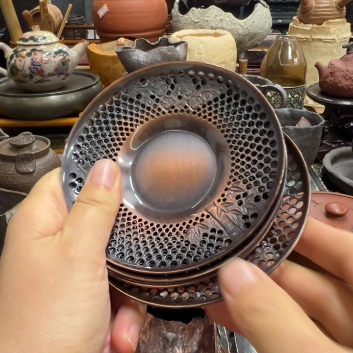 纯铜杯垫一组一组