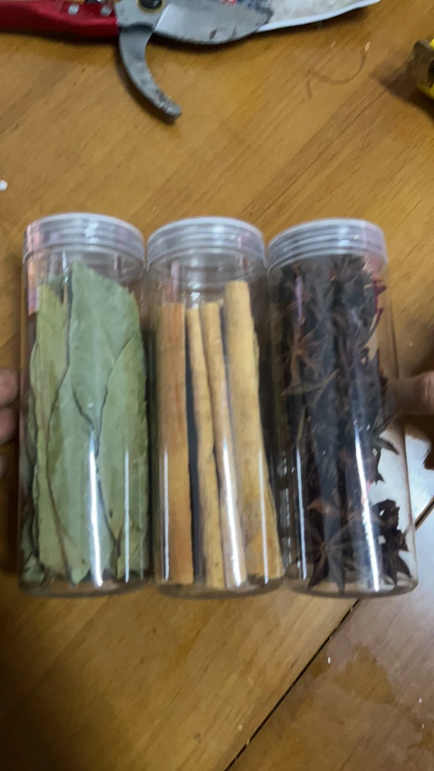 树皮干，厨房三件套