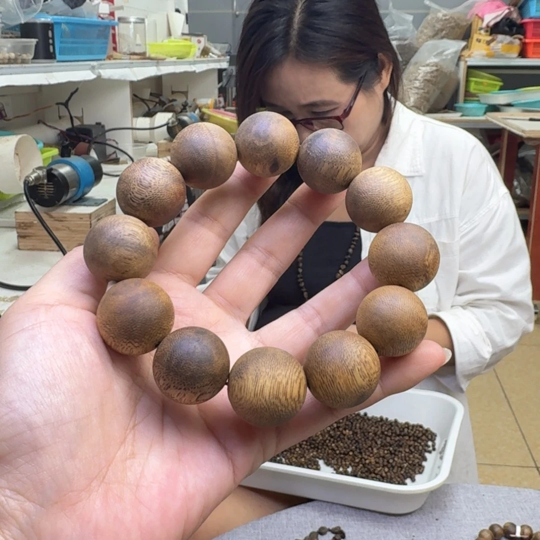 手串沉香义*团2.1单圈手串26克