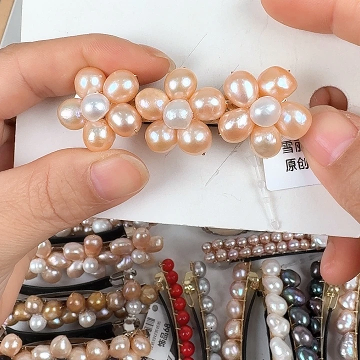 淡水珍珠未镶嵌发饰