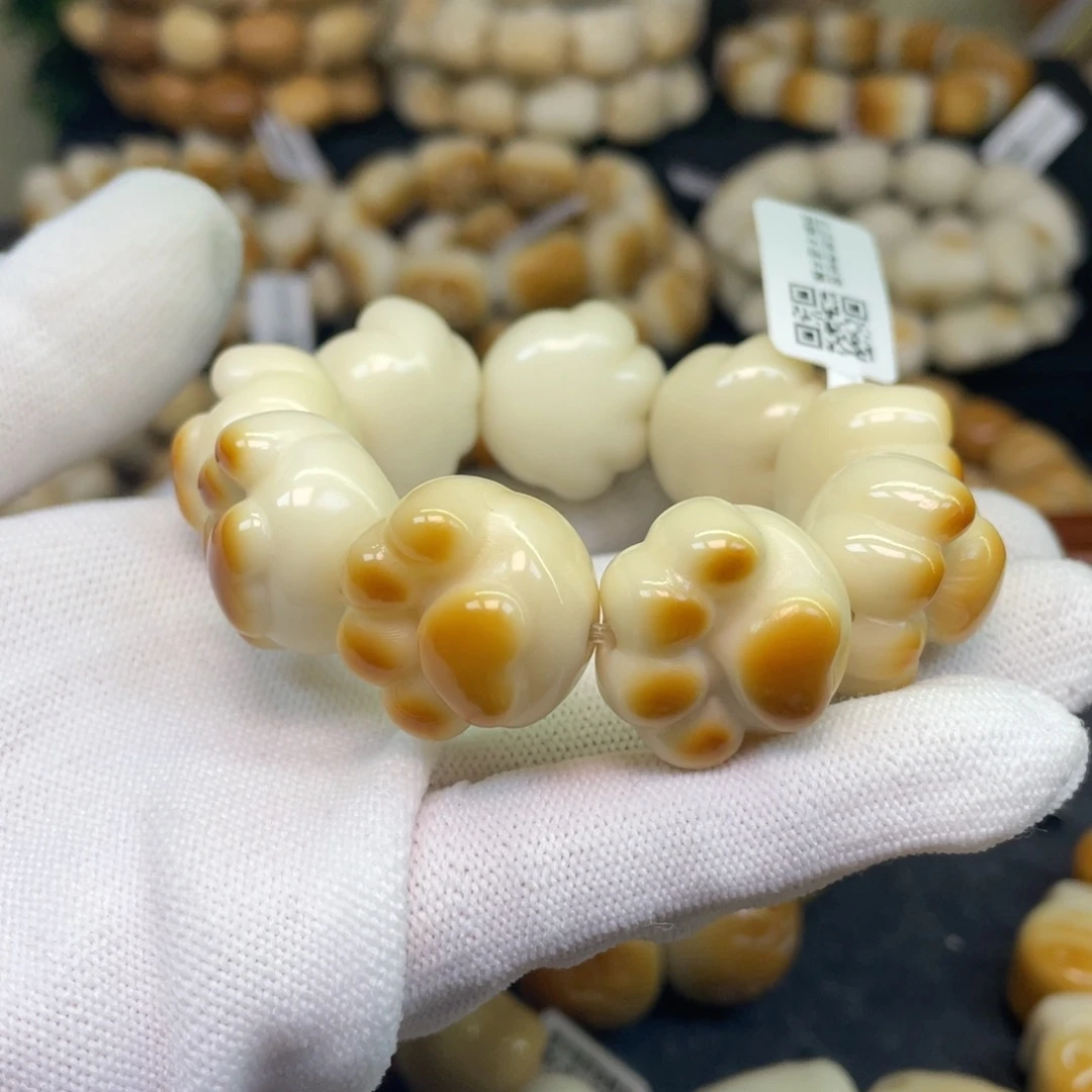 菩提根/象牙果吊坠117狗爪手捻