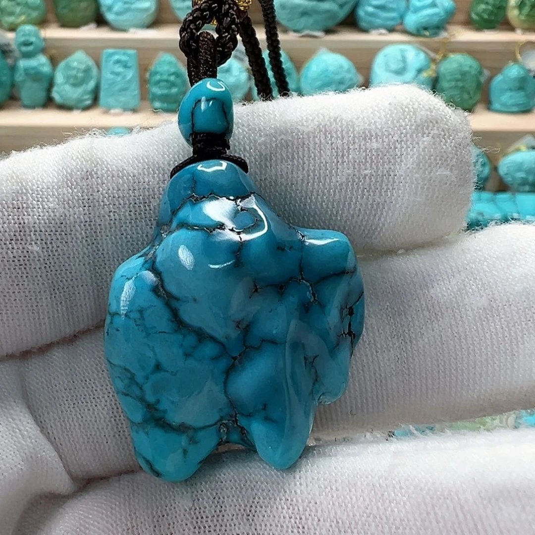 未镶嵌绿松石随形 25.5mm