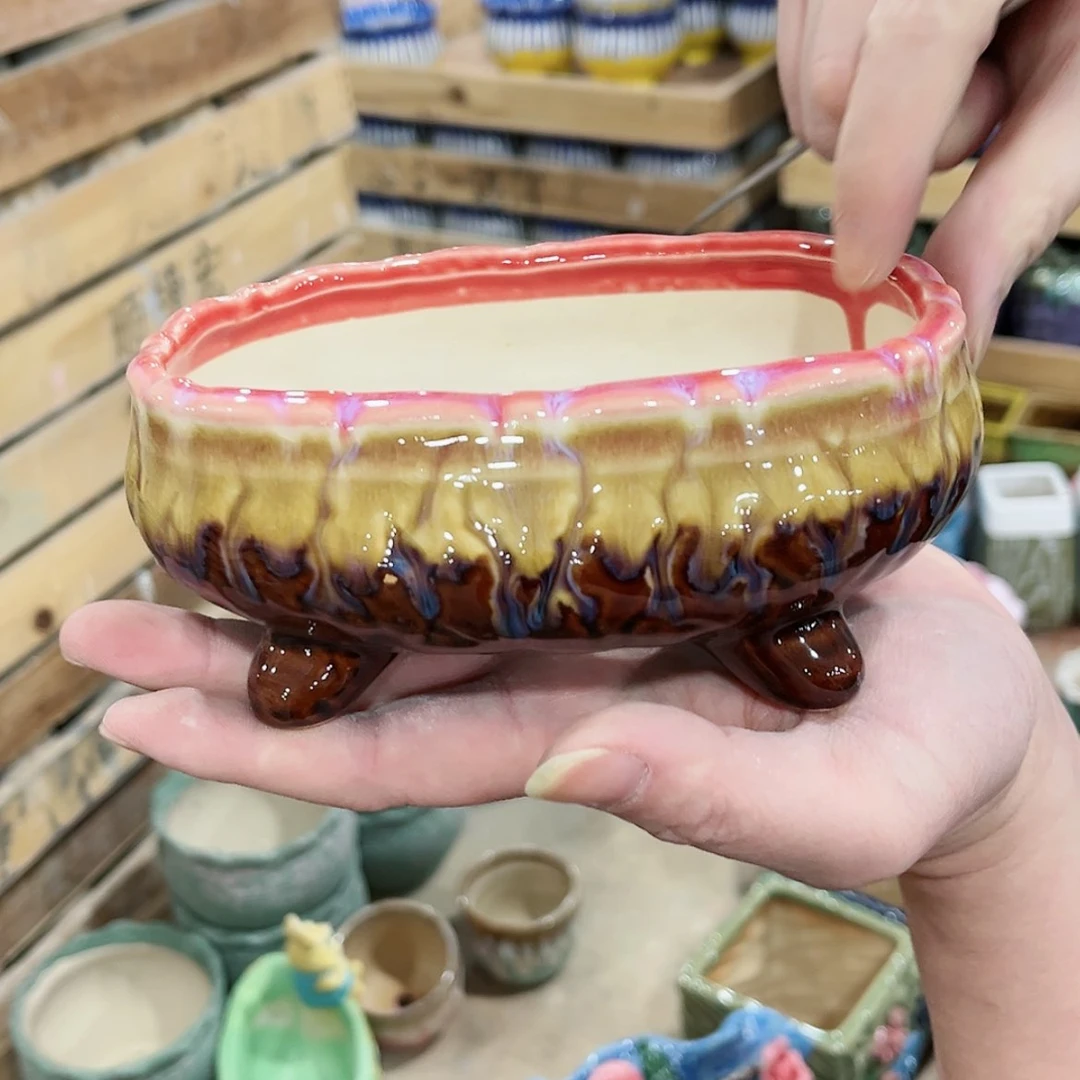 【闪购商品】陶瓷福利品凑满10元发货陶瓷花盆