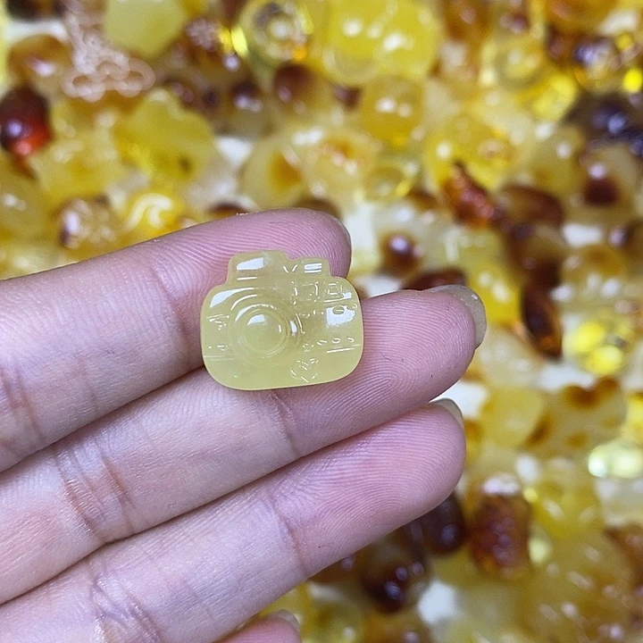 吊坠橄榄核照相机79