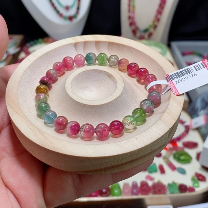 碧玺手链未镶嵌碧玺手链