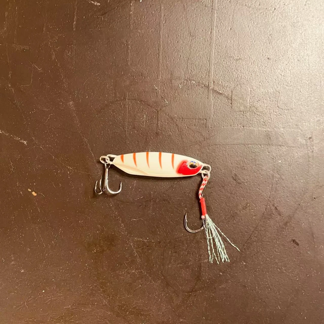 5个起包邮岸抛远投夜光铁板铅鱼船钓海鲈鱼鲅鱼翘嘴鱼路亚铁板饵