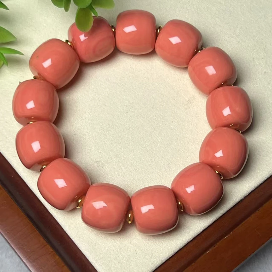 高端精品diy皇后粉16mm老型珠手串多样性发一件S201