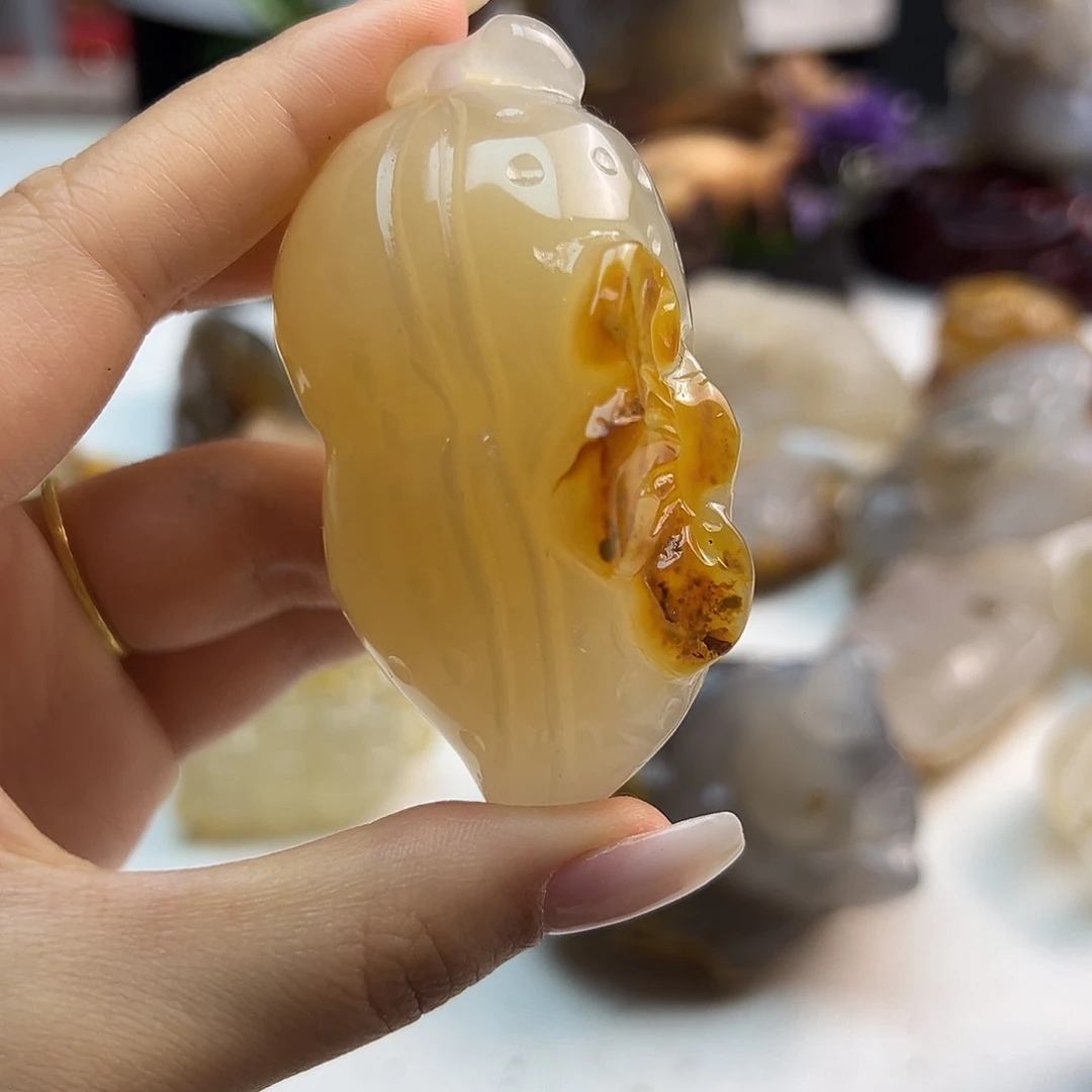 玛瑙/玉髓未镶嵌颈饰