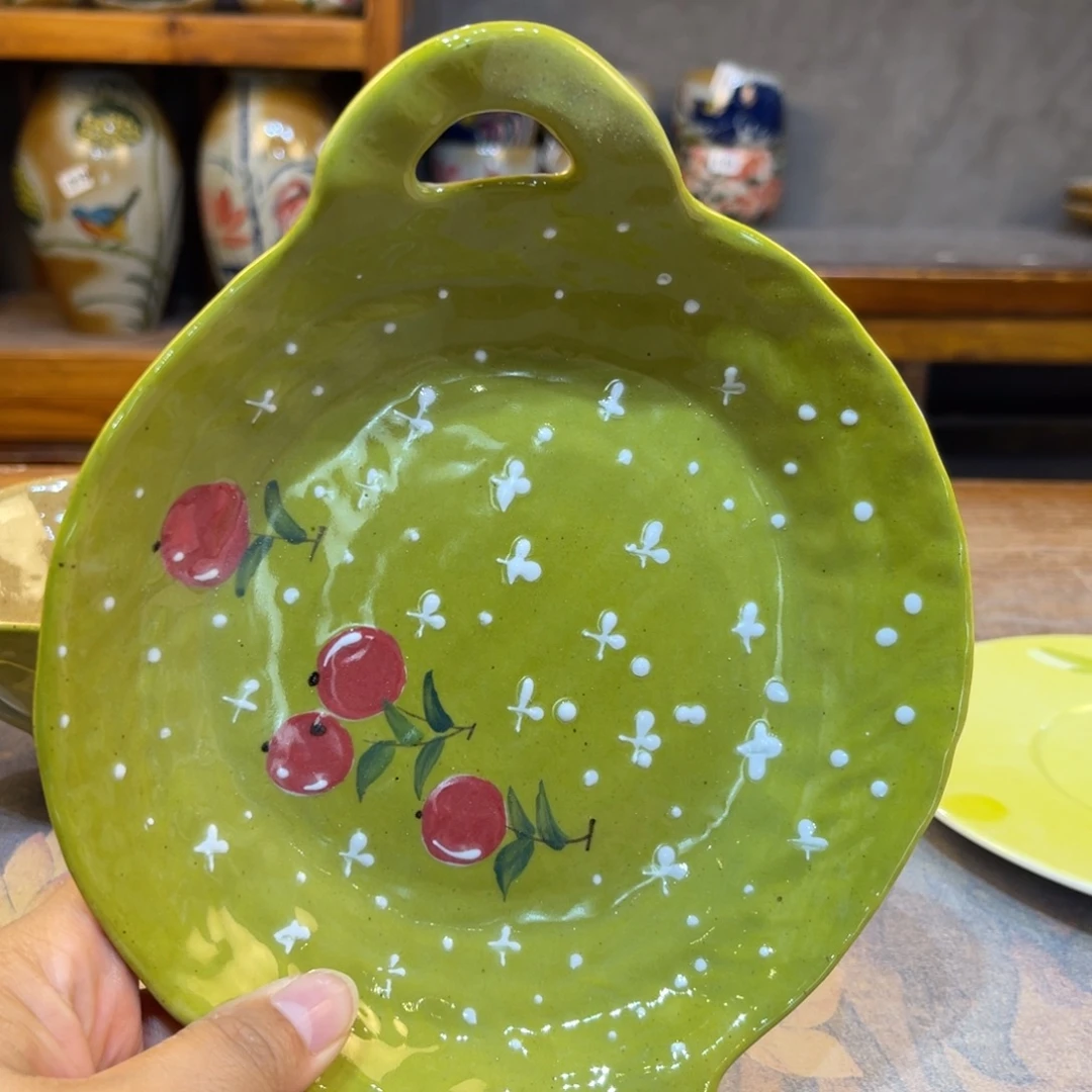 二***花瓷片景德镇手工制作