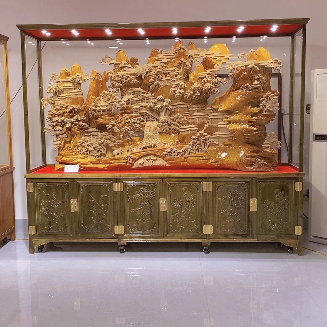 金丝楠修*者金丝楠小叶桢楠摆件