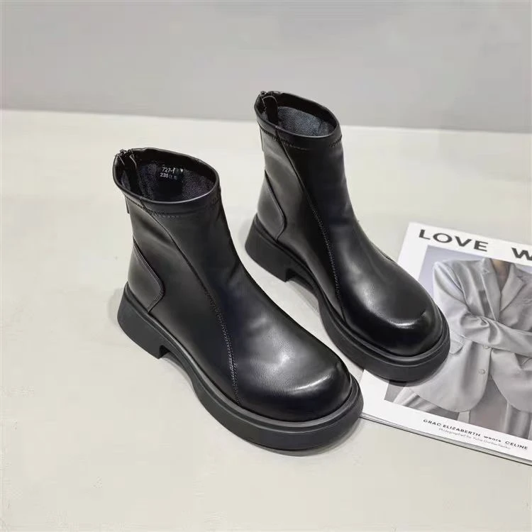 （7）欧美佳新款时尚短靴727-3