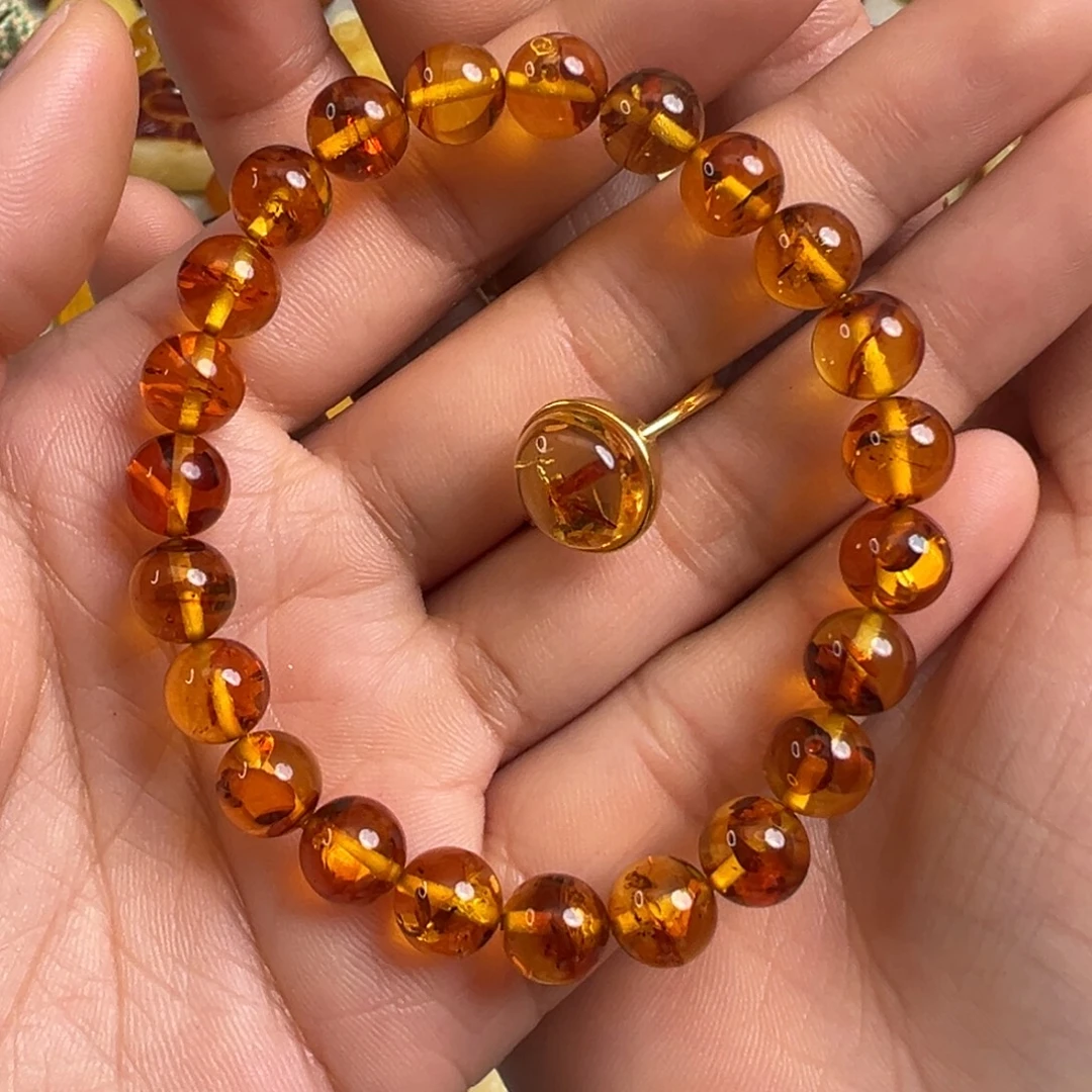 琥珀未镶嵌裸石琥珀