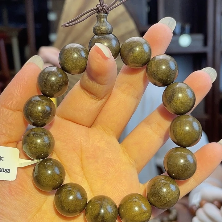 楠木（金丝楠）手串/手链阴沉木1.5单圈手串