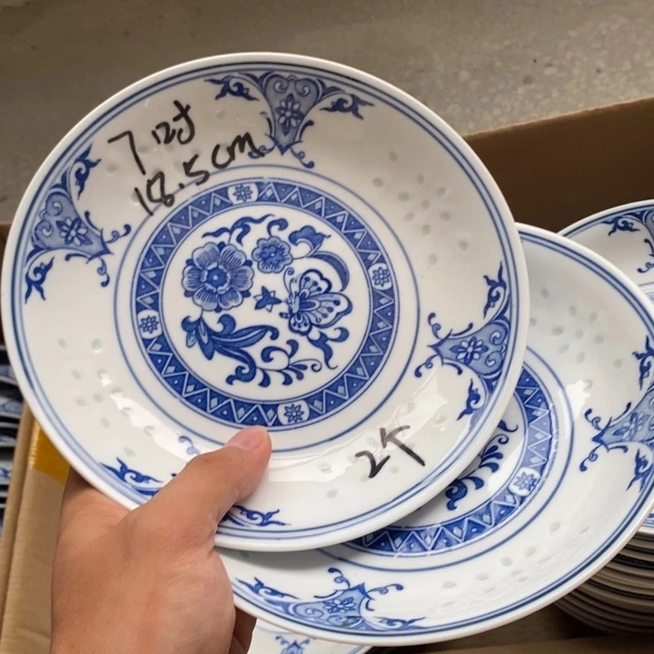 景德镇高温细白瓷餐具