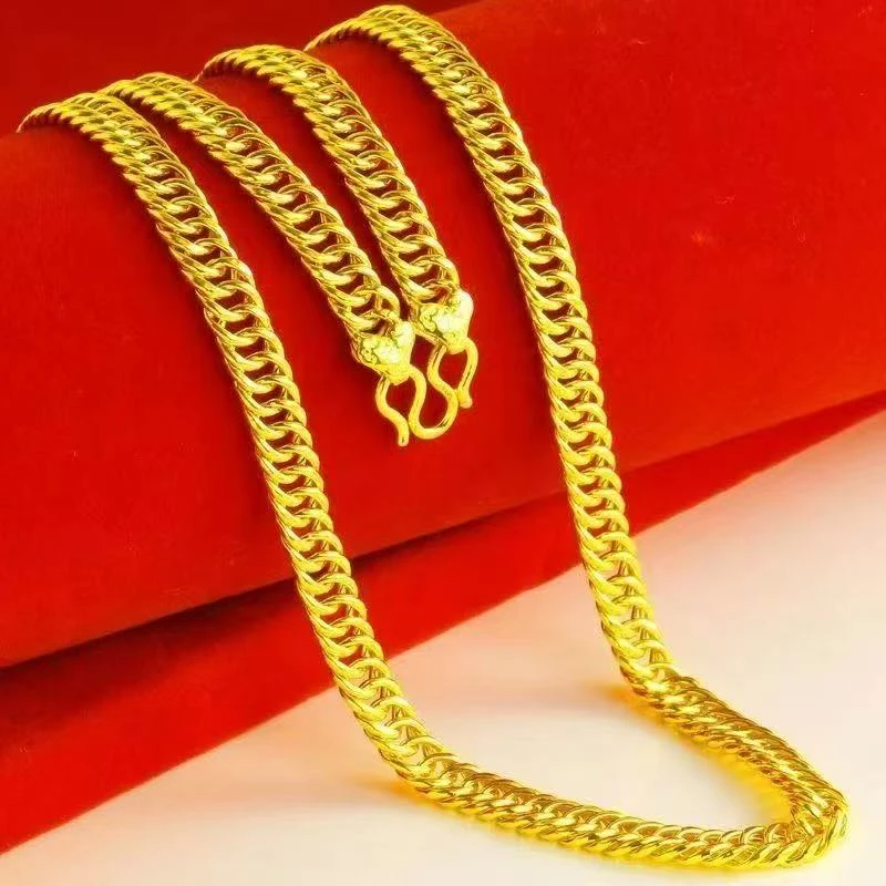 铜合金项链 marziya 408-金项链男款女款时尚大气