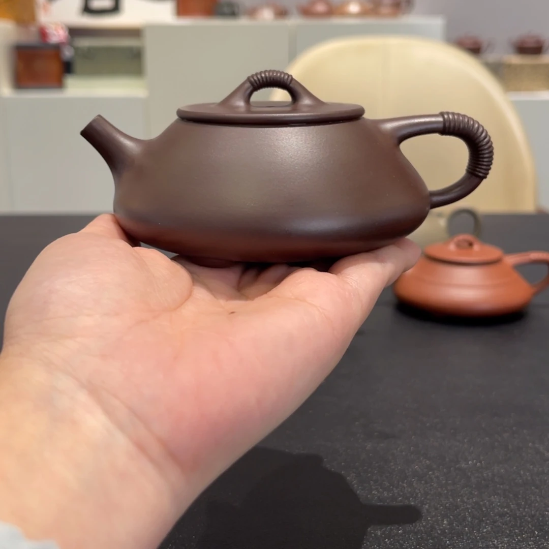 用***7紫砂茶壶线瓢一式