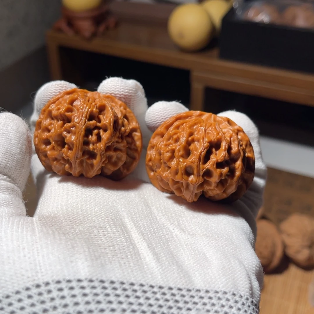 文玩核桃把件41 矮苹果全品，不退不换