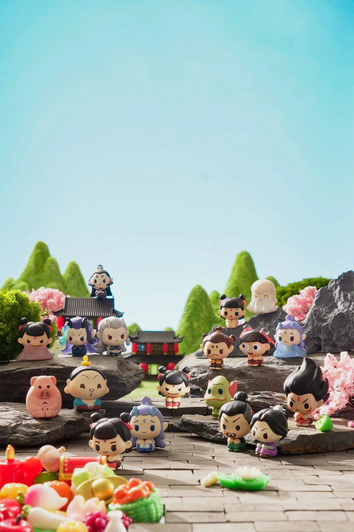 哪吒之魔童闹海排排坐系列官方正版授权迷你公仔