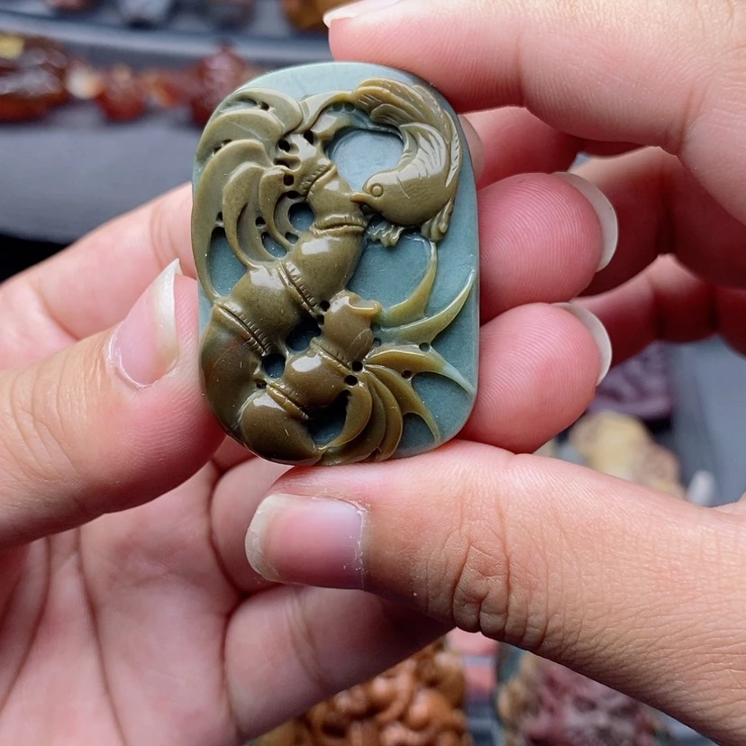 【闪购商品】未镶嵌定制石英质玉吊坠