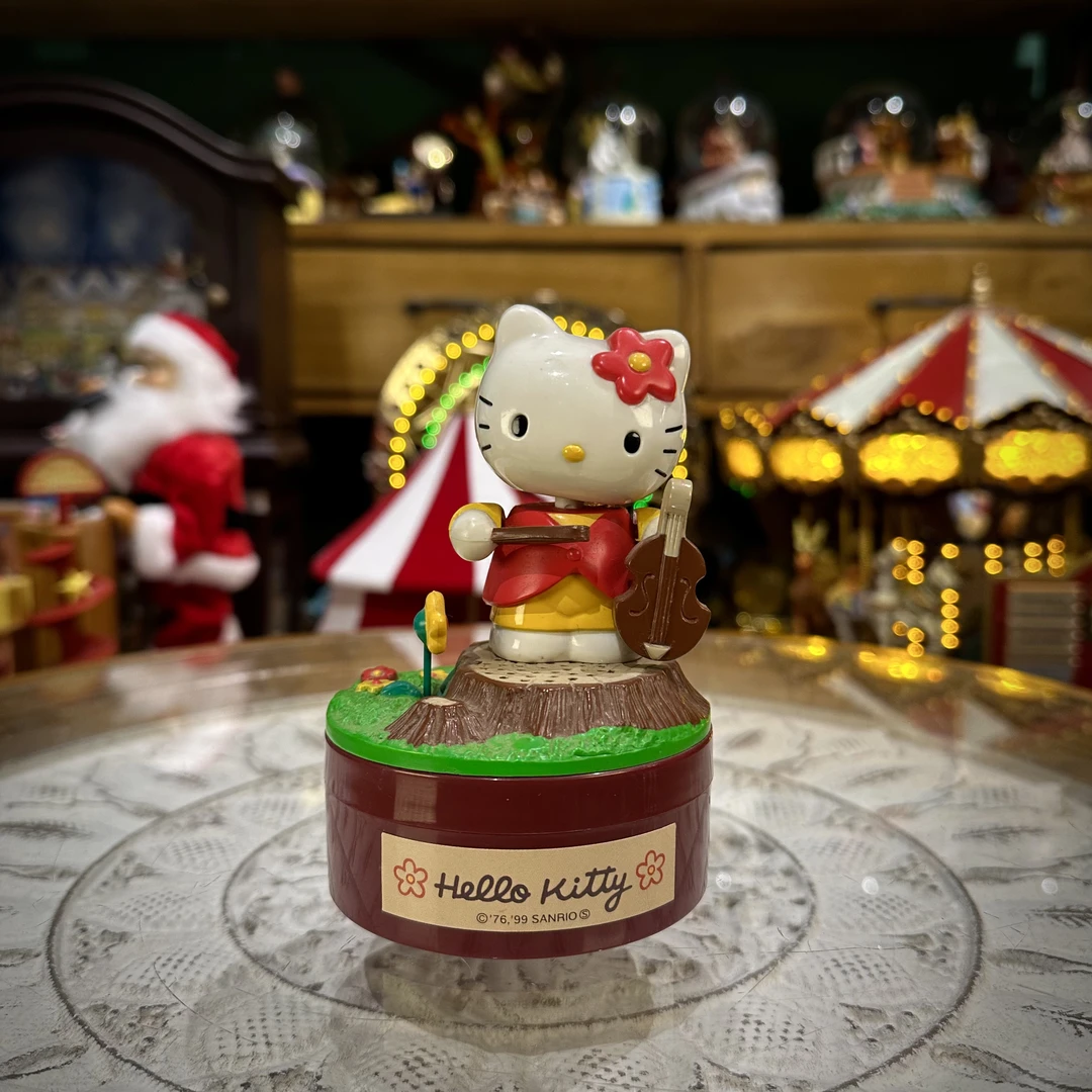 拉提琴的kitty猫音乐盒