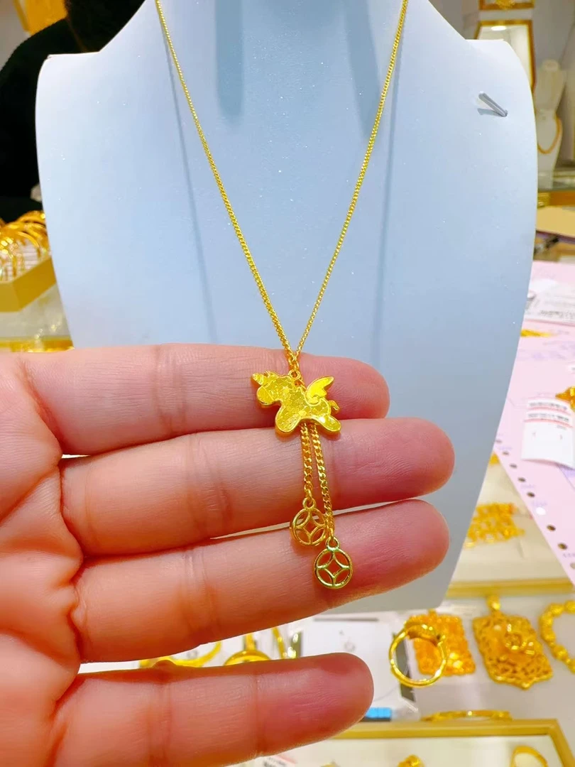 合金项链 0.11g  百搭轻奢气质精美锁骨链