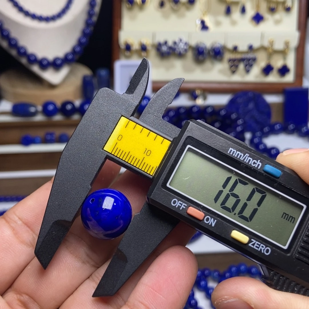 ᯤ***⁺青金石未镶嵌老矿 极品 单珠