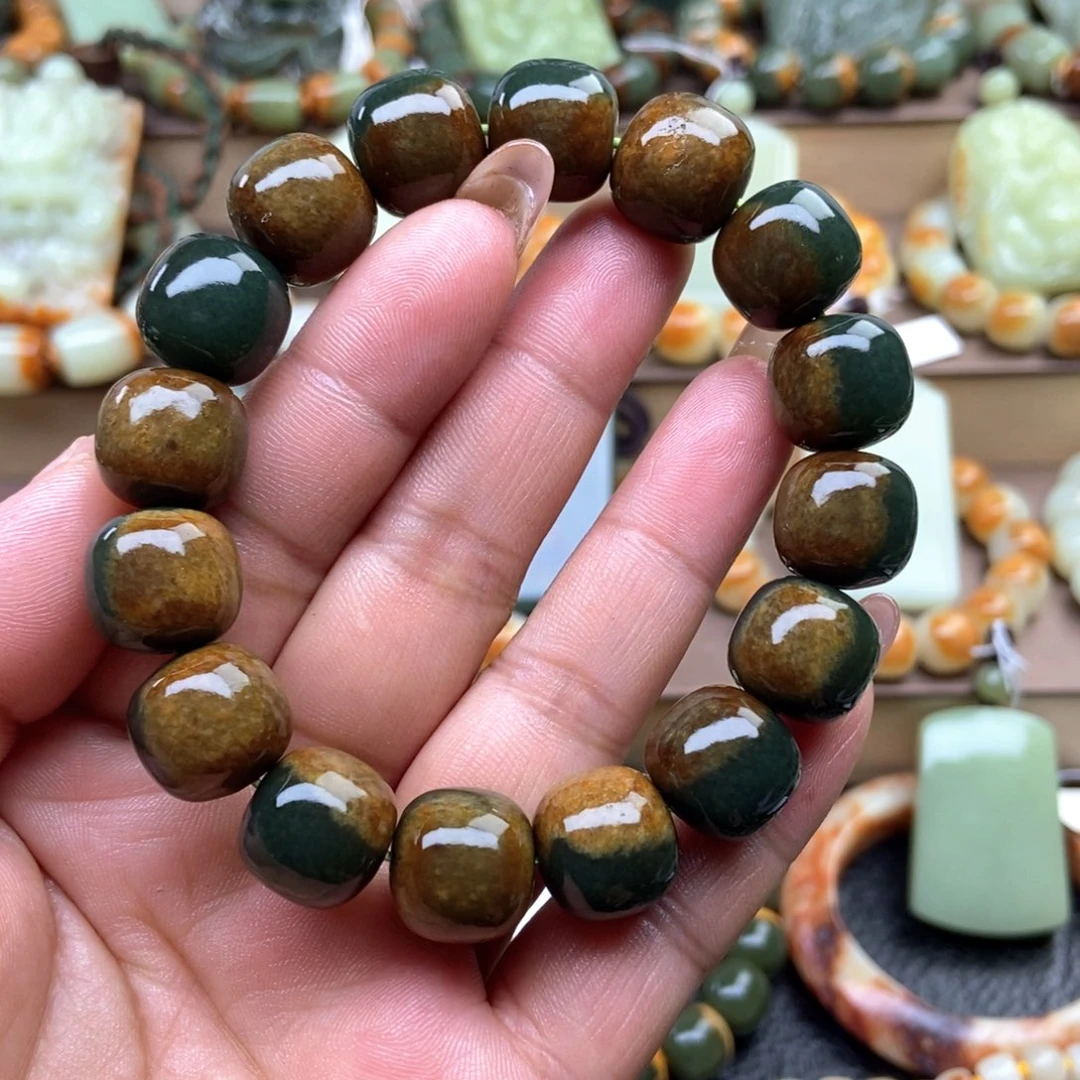 手串未镶嵌透闪石质玉