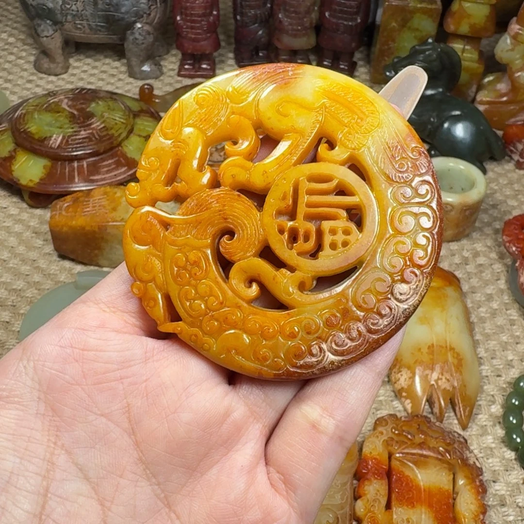 吊坠白玉菩提挂件