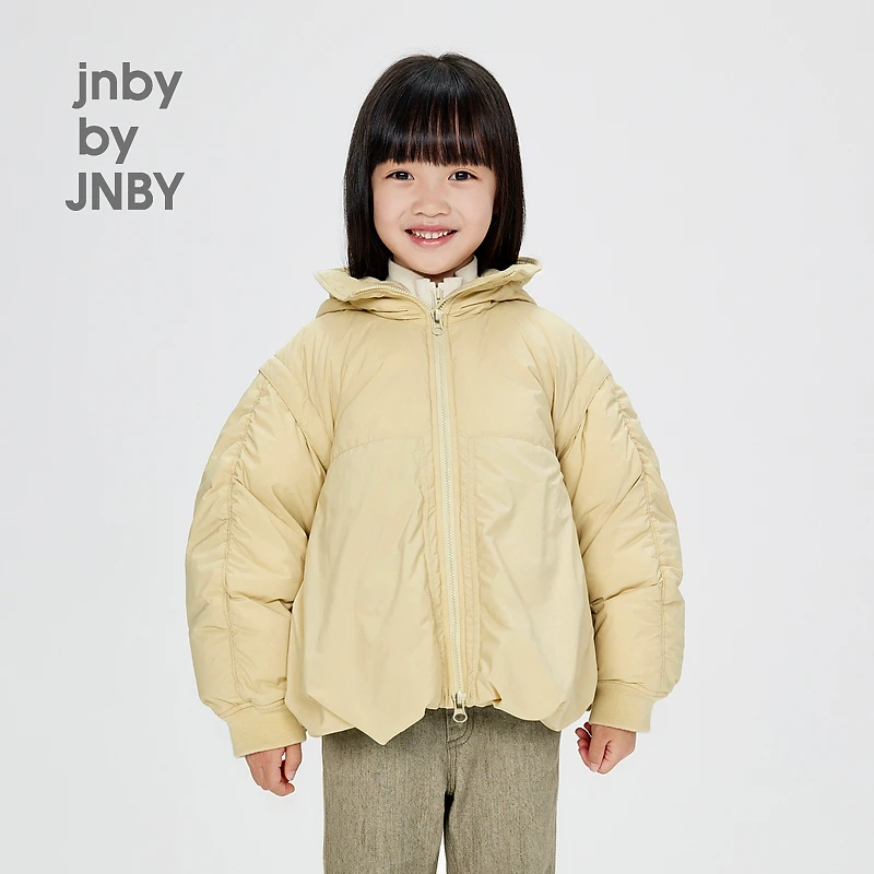 [袖子可拆]江南布衣童装宽松短款羽绒服24冬男女童1O0C10400