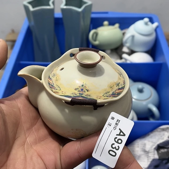 瓷片默认微瑕瓷器、茶具、壶、摆件，介意勿拍