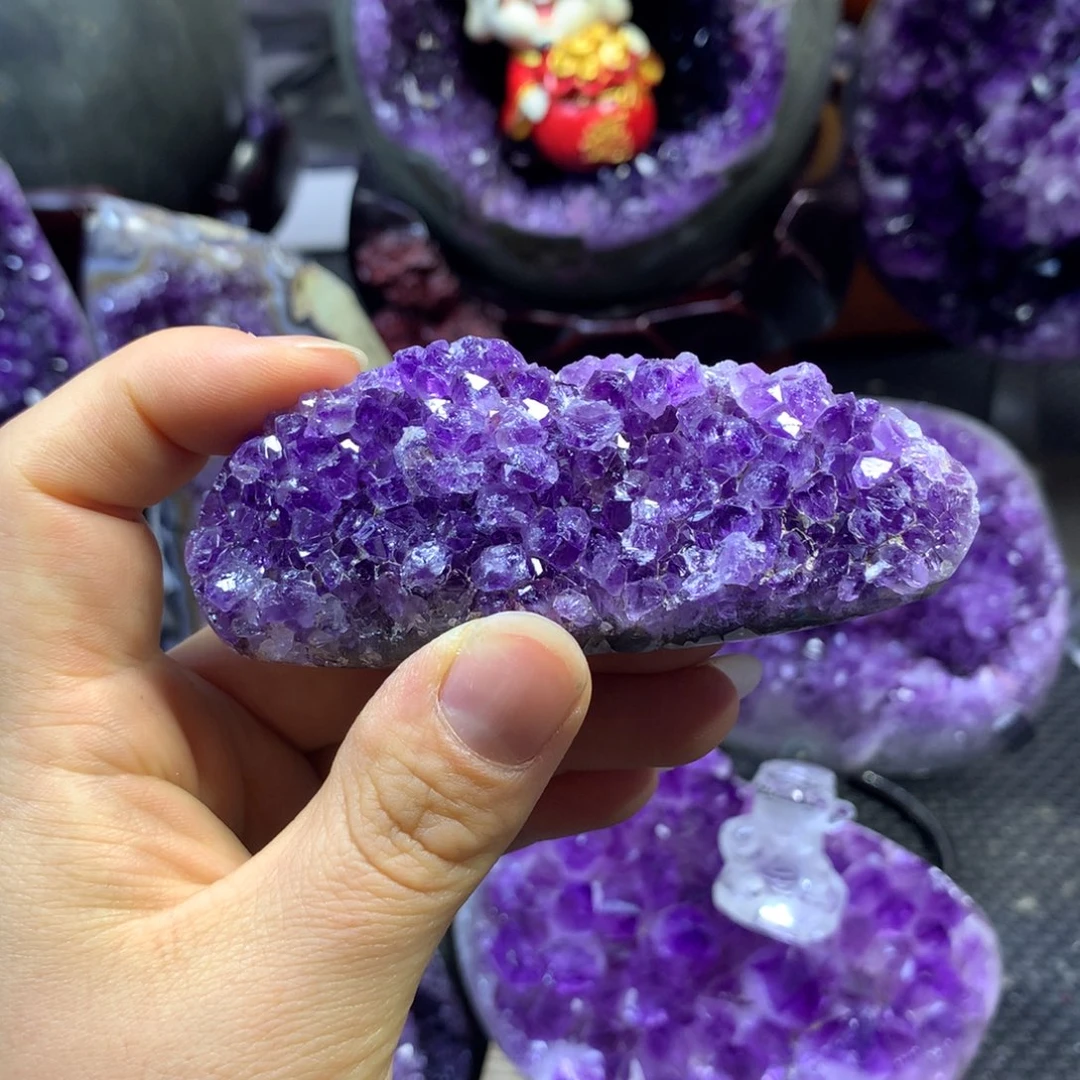 摆件月未镶嵌水晶