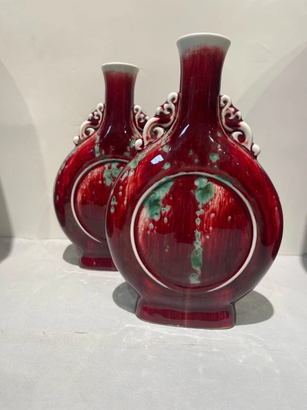 精美美人醉瓶子一对