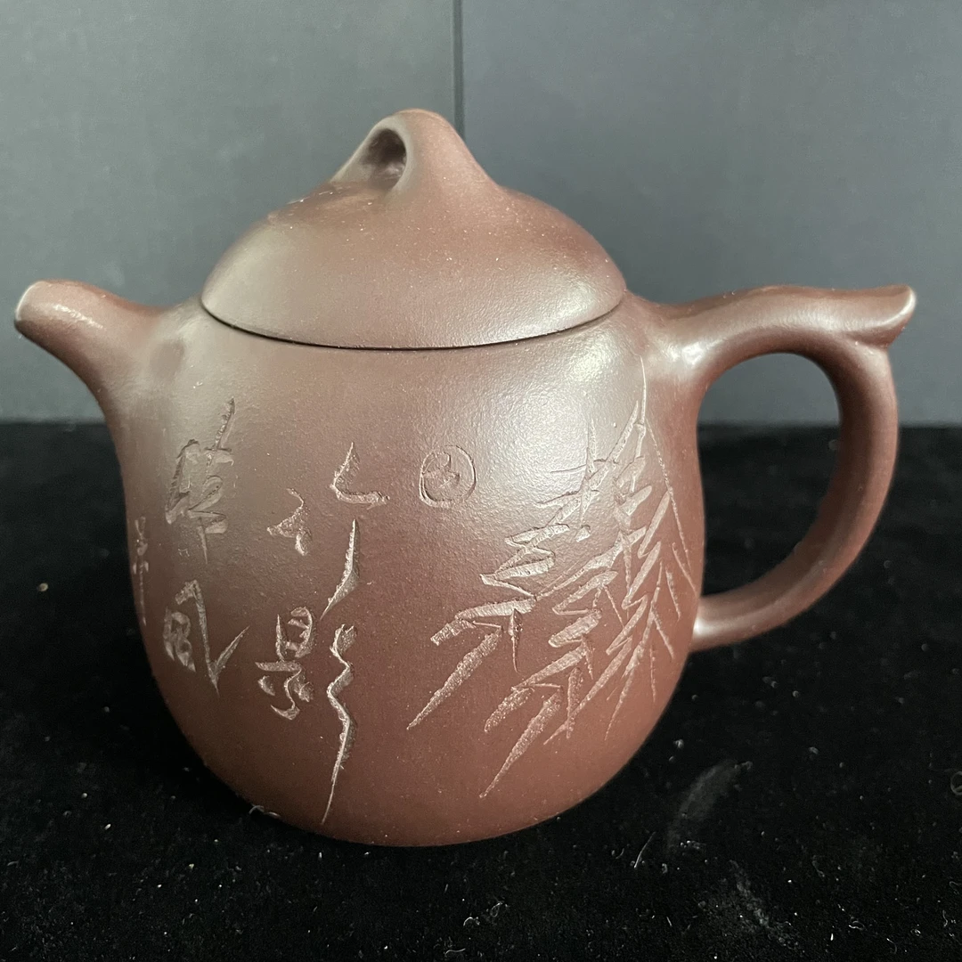 宜兴手工紫砂陶 茶壶GS3444-2