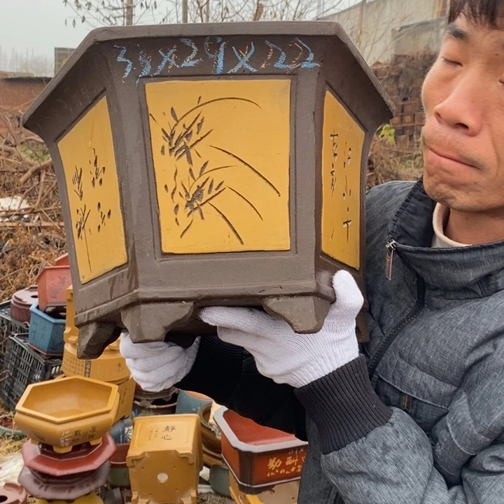 花盆紫砂紫砂特价包邮送