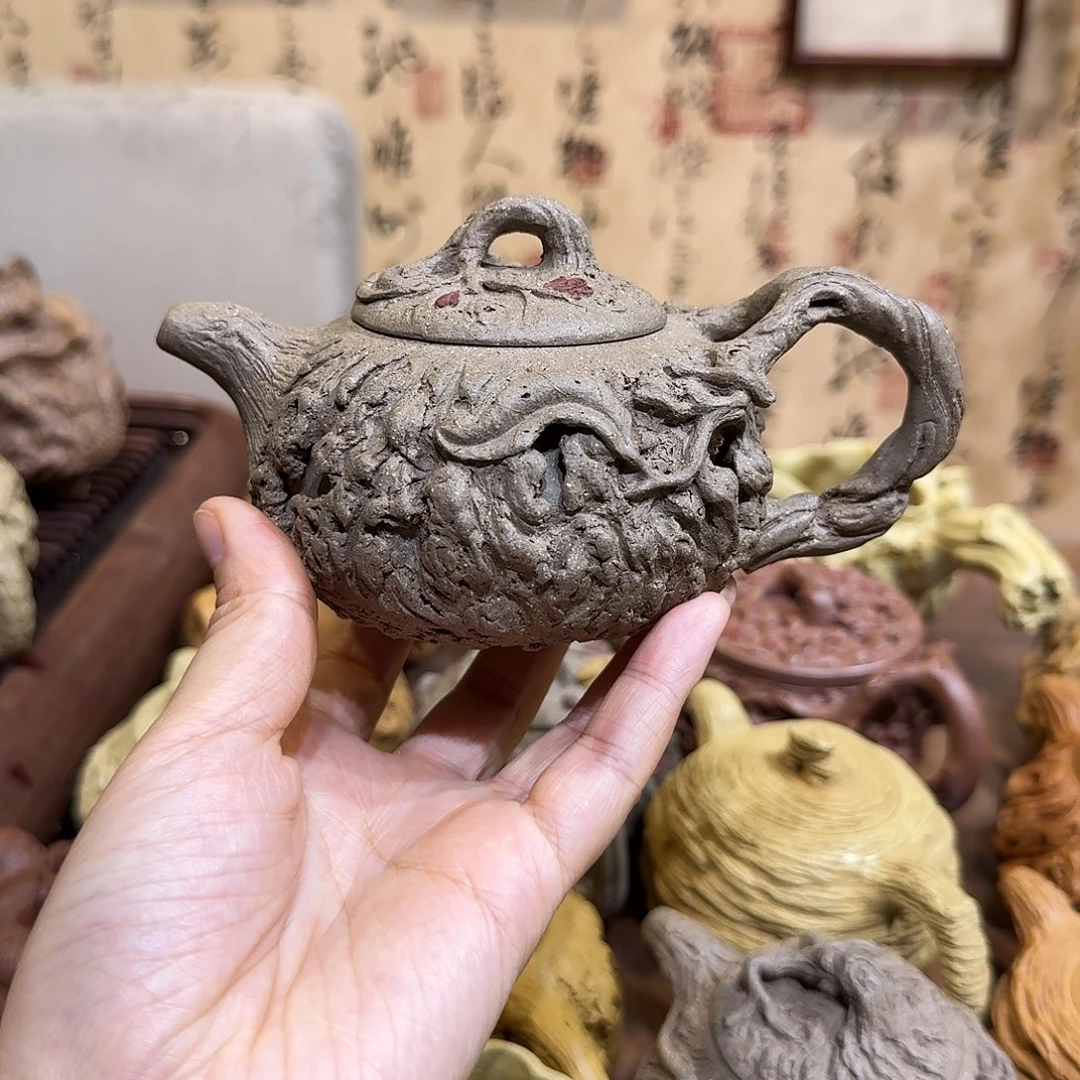 茶壶紫砂老料供春230cc