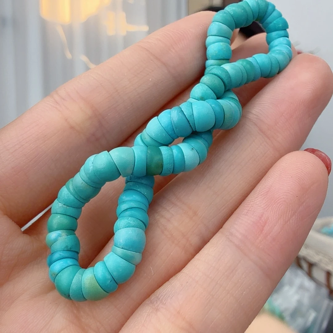 绿松石未镶嵌挂件