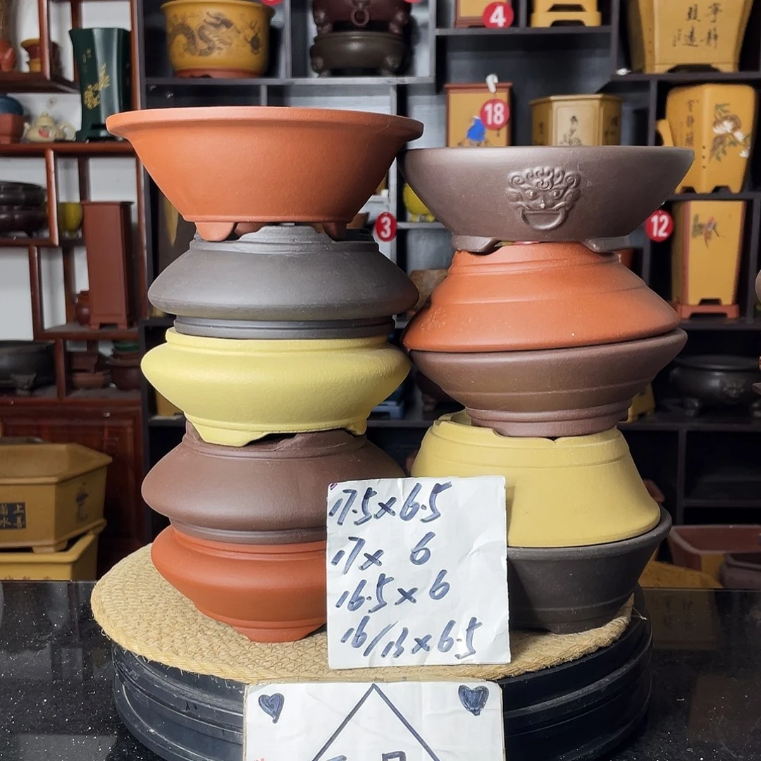 紫砂紫砂花盆紫砂艺术