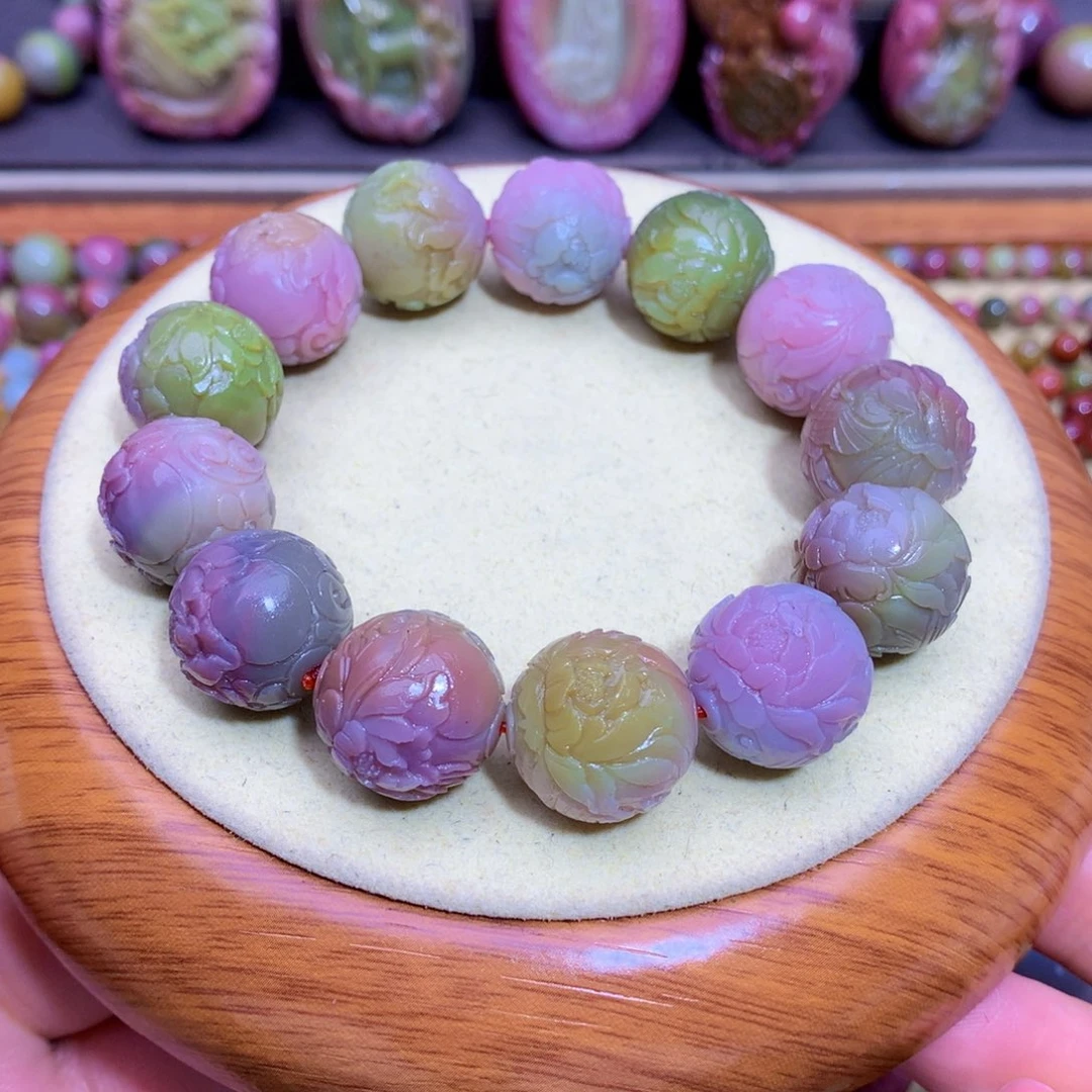 玛瑙未镶嵌手链盐源