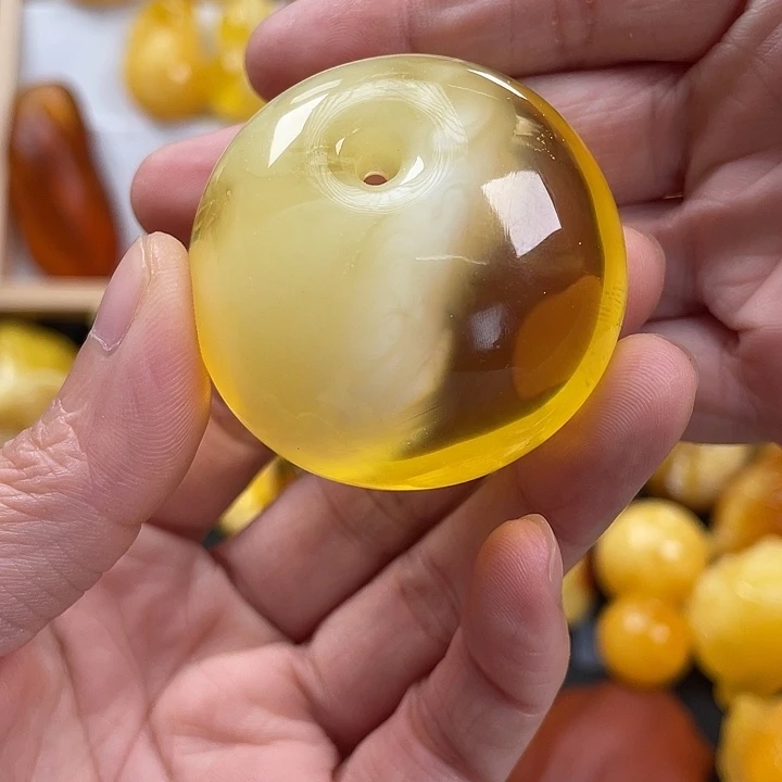 蜜蜡项链未镶嵌33.3克