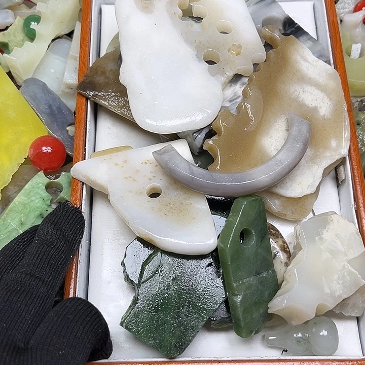 未镶嵌和田玉珠宝奇石绿****植