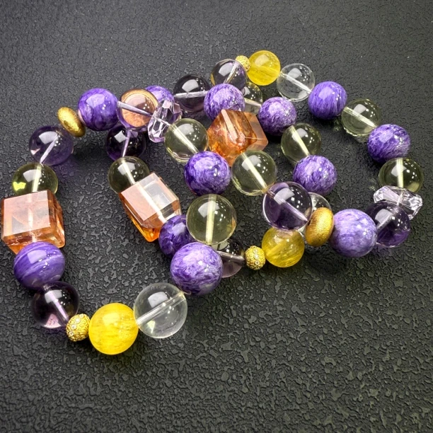 【小宝晶选】原创“锦绣前程”单圈手链 多样性发一约13-14mm 879XBCF