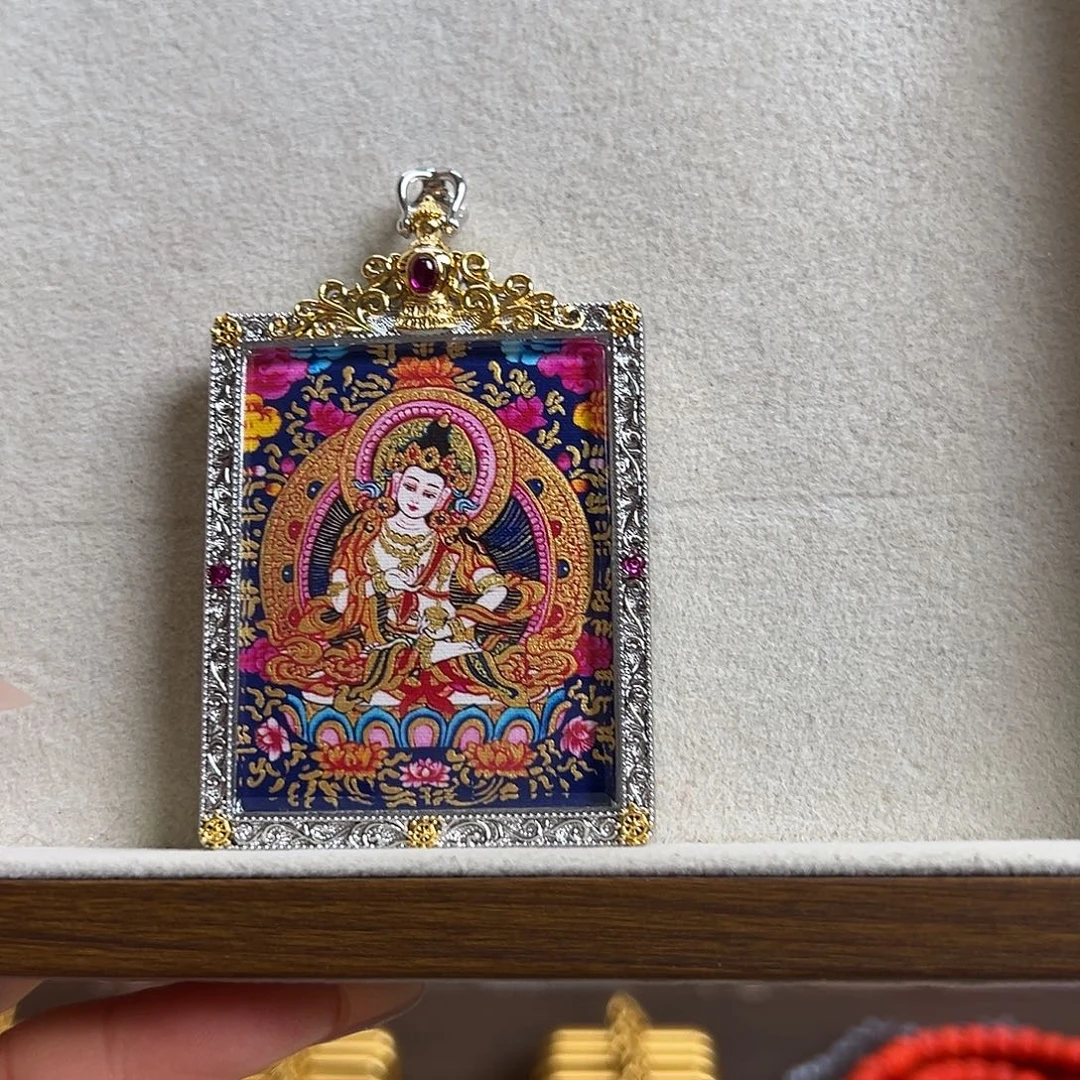 吊坠萨埵定制 高端嘎乌盒转转