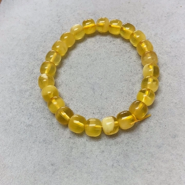 裸石蜜蜡未镶嵌手串