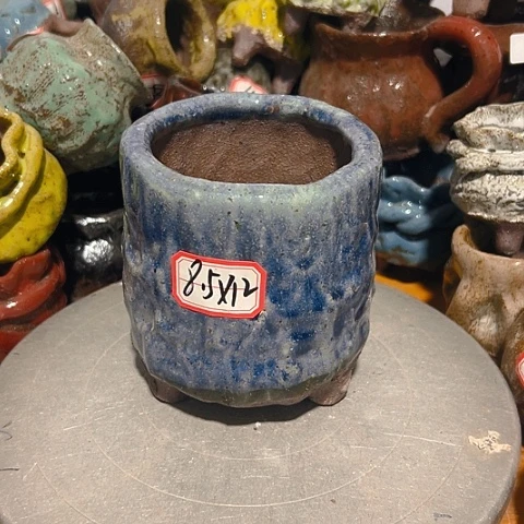 粗陶花盆手工花盆制作