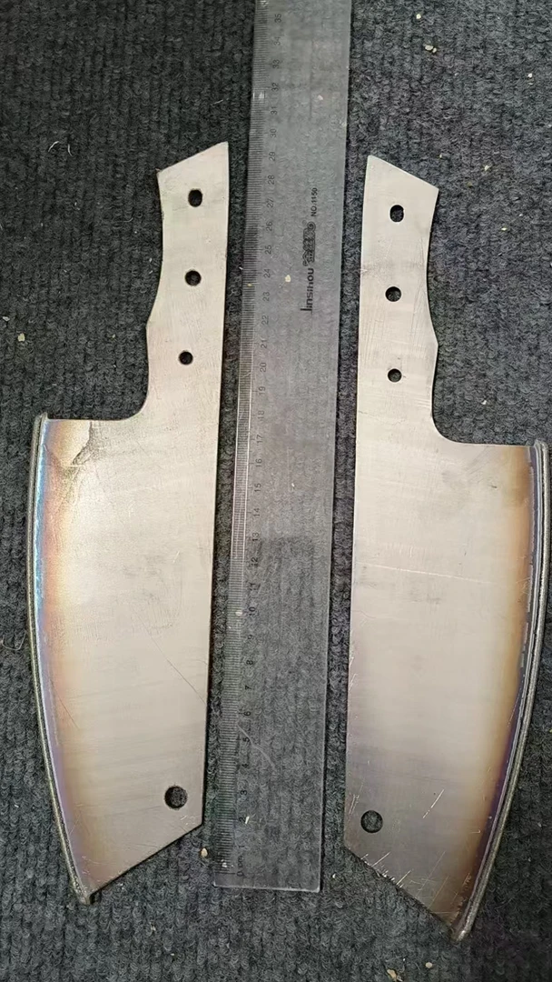 宏盛金专拍链接2 瑕疵刀胚带锈刀柄自配介意勿拍