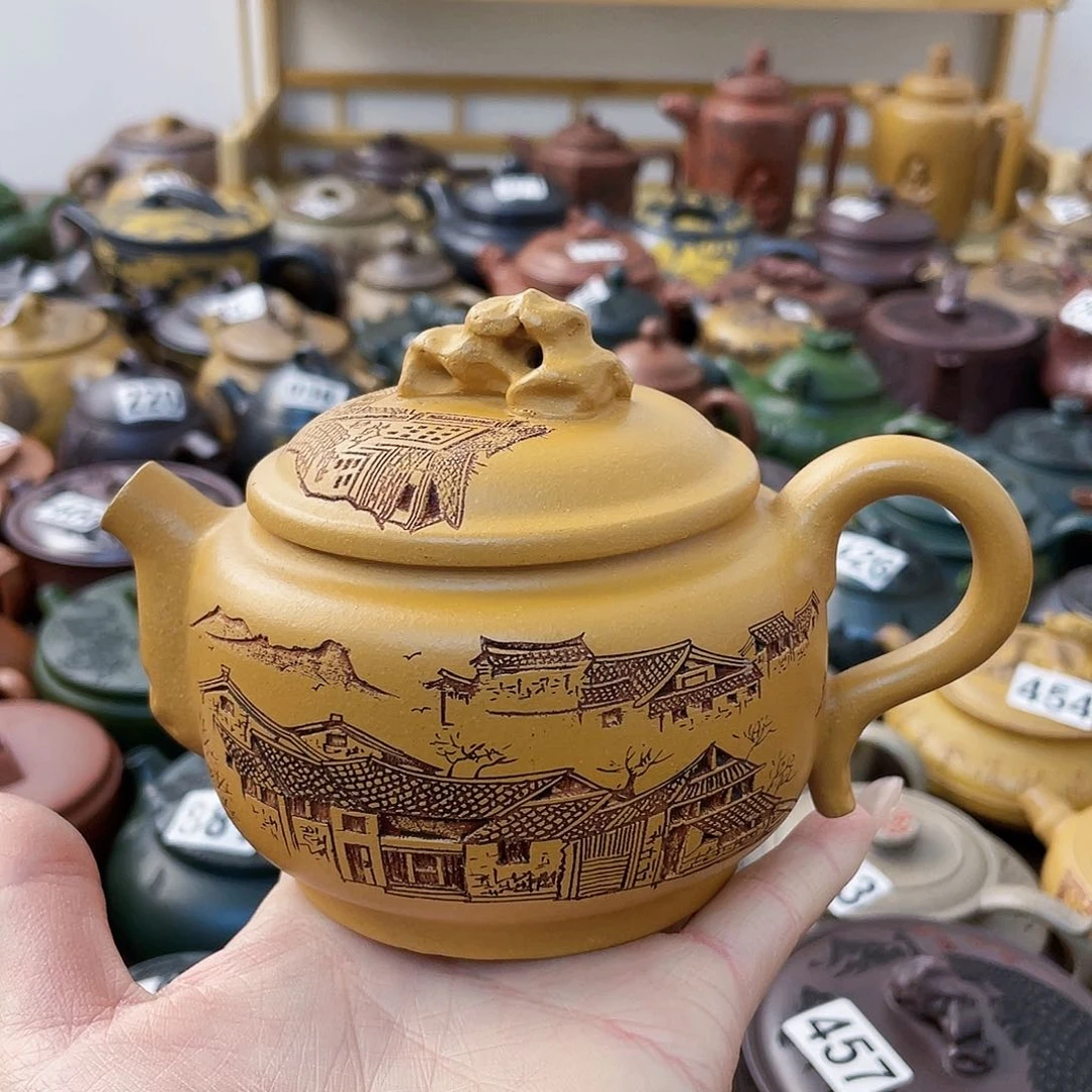 茶壶紫砂紫砂微瑕