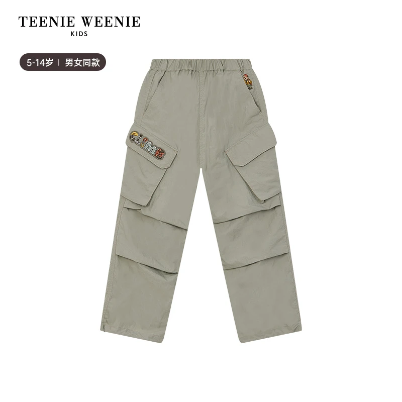 TeenieWeenieKidsUPF50+防晒小熊壳夏男女童凉感长裤TKTC256484R